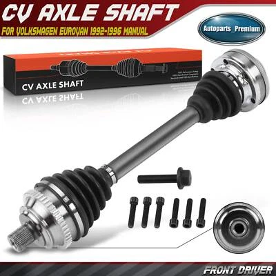 Conjunto de eje CV delantero izquierdo para Volkswagen EuroVan 1992-1996 transmisión manual Foto 1 de 4