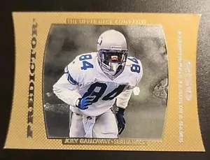 1996 Upper Deck Predictor Joey Galloway #PR16 - Picture 1 of 3