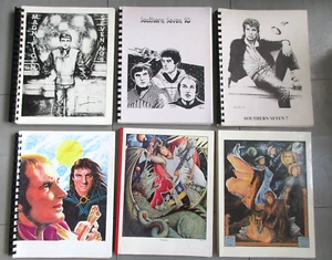 6 vintage BLAKE'S SEVEN Fanzine Powerplay 2 4 Southern 7 9 10 Magnifent 9 Blakes - Picture 1 of 7
