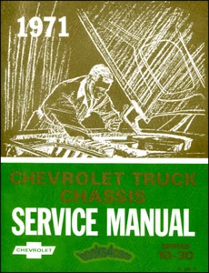 1971 CHEVROLET GMC TRUCK SHOP MANUAL SERVICE REPAIR BOOK CHEVY PICKUP - Picture 1 of 1