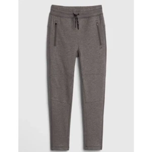 Gap Fit Tech Kids Grey Heather Dry Fit Cotton Performance Joggers Sweats L 10 - Picture 1 of 10