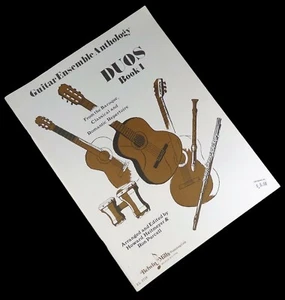 Guitar Ensemble Anthology Duos Book 1, Heitmeyer, Purcell ©1980, Great Condition - Picture 1 of 8