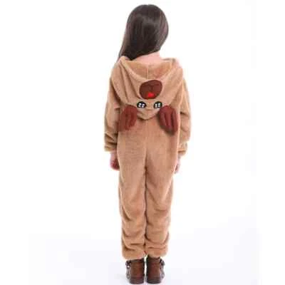 Costume de renne de Noël pour enfants, cosplay animal, costume noël. - Photo 1/4
