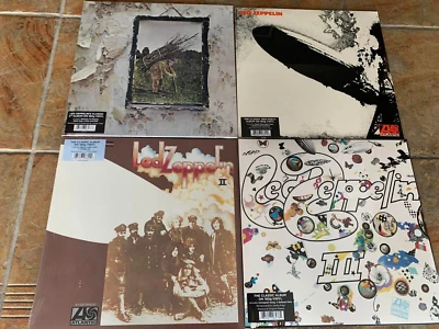 Led Zeppelin 4 x Vinyl LP Collection One Two Three & Four I II III IIII Sealed - Image 1 of 4