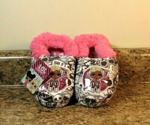LOL Surprise Toddler Girls Slippers Size 9-10 NEW - Picture 1 of 5