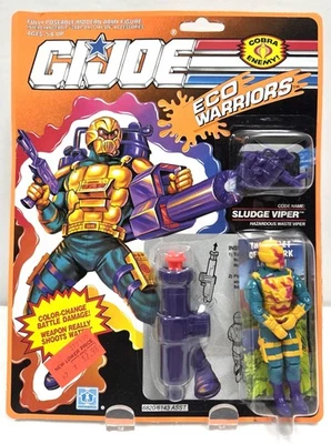 GI Joe ARAH - Sludge Viper - Eco Warriors - Hasbro 1990 Foto 1 de 4