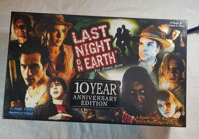 Last Night On Earth LNoE 10 Year Anniversary Edition Zombie Board Game New - Image 1 of 4