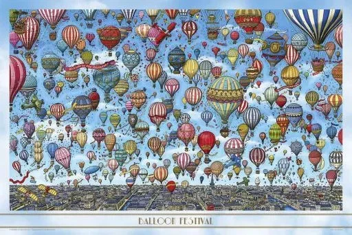 Puzzle Palloncino Cielo Pezzo Compatto Puzzle 1000 Pezzi [1302] - Immagine 1 di 1
