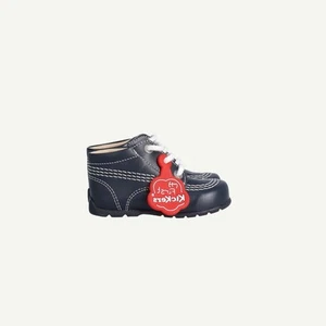 Kickers Baby Navy Leder Stiefeletten EU 19 UK 3 - Bild 1 von 15