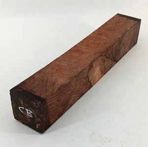 Cocobolo torneado en blanco 2" x 2" x 12" secado al aire y encerado - Imagen 1 de 2