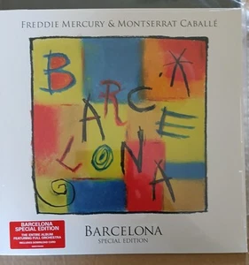 FREDDIE MERCURY & MONTSERRAT CABALLE BARCELONA SPECIAL EDITION VINYL SEALED - Picture 1 of 5