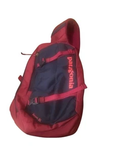 Patagonia Atom 8L Sling Daypack 48261 Maroon Navy Crossbody Logo - Picture 1 of 7