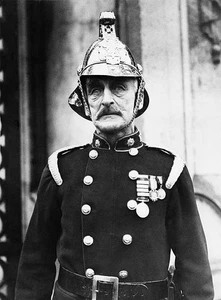 Chief-officer Smith Saint Austell Fire Brigade Cornwall leavin- 1931 Old Photo - Bild 1 von 1