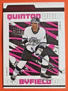 QUINTON BYFIELD PINK 2023-24 CREDENTIALS UPPER DECK PINK 19/49 SP #40 KINGS - Picture 1 of 11