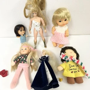 Puppen Konvolut Vintage 6 Mattel Pee Wee Storykins She-Ra Honey Hill Dear God 1980’s - Bild 1 von 4
