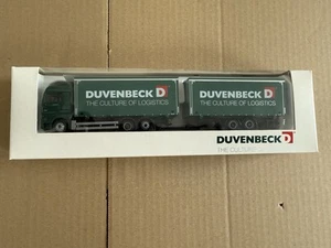 Duvenbeck 1:87 Sondermodell MAN TGX Wechselbrücken Tandemzug OVP AWM - Bild 1 von 3