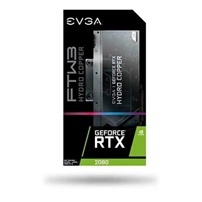 EVGA GeForce RTX 2080 Hydro Copper 8GB Graphic Cards 08G-P4-2289-KR - Image 1 of 4