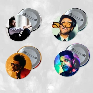 The Weeknd 1,5 Zoll Pinback Buttons 4er Pack Pop Musik Künstler - Bild 1 von 1