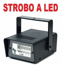 EFFETTO LUCE STROBO STROBOSCOPICA A LED PARTY DJ CASA LUCI PSICHEDELICHE