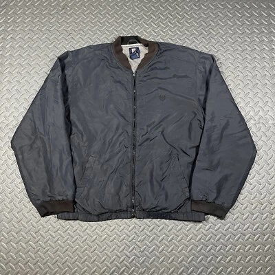 VTG Chaps Ralph Lauren Chaps Windbreaker Jacket Coat Navy Blue Size L - Image 1 of 4