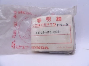 NOS Honda CB400A CB400TII Hawk 400 1978 Genuine Brake Pad OEM 45105-413-003 - Picture 1 of 4