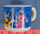 Mmpr Mighty Morphin Power Rangers Childs Plastic Mug Cup Vintage Dq