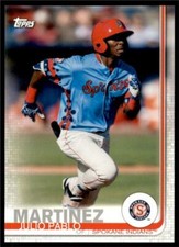 2019 Topps Pro Debut Base #169 Julio Pablo Martinez - Spokane Indians