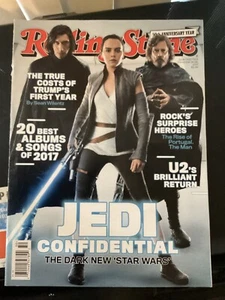 ROLLING STONE JEDI CONFIDENTIAL THE DARK NEW STAR WARS MAGAINE - Imagen 1 de 1