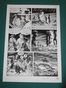 Fabio CIVITELLI Original Comic Art - tavola # 218 Texone LA CAVALCATA DEL MORTO - Picture 1 of 4