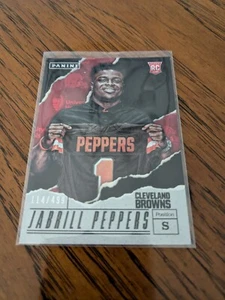 2017 Panini Father's Day Jabrill Peppers Rookie RC 114/499 #43 Cleveland Browns - Picture 1 of 2
