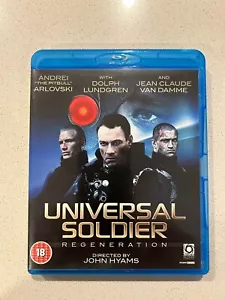Universal Soldier Regeneration Van Damme Dolph Lundgren Blu-ray UK Region B - Picture 1 of 4