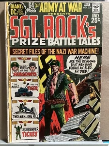 OUR ARMY AT WAR PRESENTS SGT ROCK'S PRIZE BATTLE TALES #229 DC 1971 - Picture 1 of 5