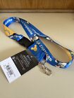 LOS ANGELES CHARGERS MICKEY MOUSE LANYARD KEYCHAIN W/ DETACH BUCKLE 1" W 22" L🔥