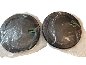 Blaupunkt 6.5 INCH Car Speaker WOOFER STEEL MESH GRILL round pair of 2 - Picture 1 of 7