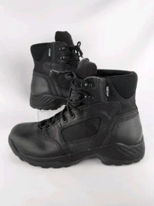 DANNER Boots Kinetic 6" GTX Mens Size 10 Black Leather GORE-TEX Combat Outdoor - Picture 1 of 16