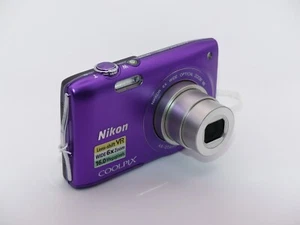 Nikon COOLPIX S3300 16,0 MP Kompaktkamera, Lila, als gebraucht TOP! Art.#396✅✅✅ - Bild 1 von 24