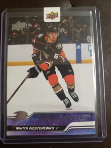 2023-24 UD Upper Deck Series 1 Young Guns - #230 Nikita Nesterenko Ducks - Picture 1 of 2
