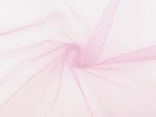 Tüll Stoff Meterware 150 cm breit zartes Netz Dekostoff rosa