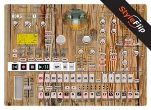 Korg Electribe SX SD | Madera 4 | Calcomanía protectora | StyleFlip Skins - Imagen 1 de 1