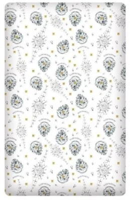 Harry Potter  Spannbetttuch Bettlaken für Einzelbett Maße: 90x200 cm + 25cm - Bild 1 von 3