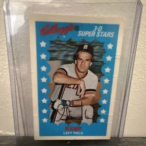 1982 Kellogg's 3D Super Stars Steve Kemp #39 Chicago White Sox - Picture 1 of 4