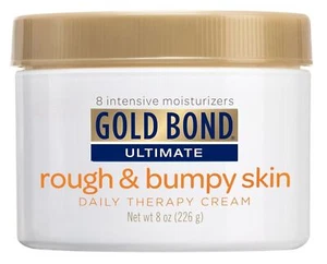 Gold Bond Ultimate Rough & Bumpy Skin Daily Therapy Cream Moisturizer 8 oz, 3 CT - Picture 1 of 1