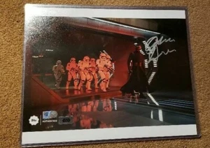 Topps Star Wars Authentics Autograph 8x10 Photo Adam Driver as Kylo Ren - Picture 1 of 1