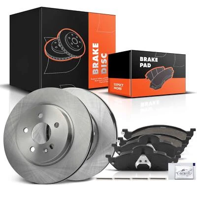 New Front Brake Rotors & Brake Pads for Mercedes-Benz ML320 W163 1998-2003 ML350 - Image 1 of 4
