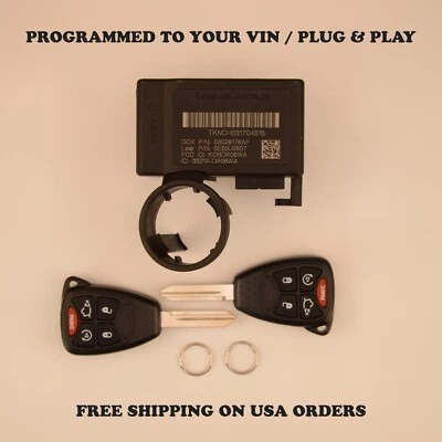 2007 Dodge Durango Dakota Immobilizer 05026176AF VIN Programmed Plug & Play - Image 1 of 4