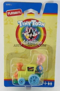 PLAYSKOOL TINY TOON LOONEY TUNES HAMTON VINTAGE 1990 DIECAST NEW IN BOX - Picture 1 of 3
