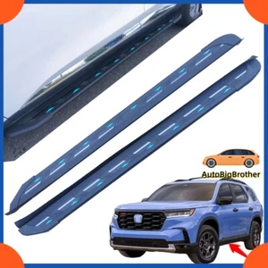 Fits for Honda pilot 2023 2024 2Pcs Running Boards Side Steps Pedals Nerf Bar - Imagen 1 de 16
