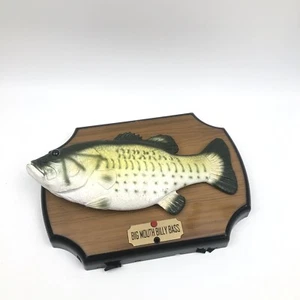 Big Mouth Billy Bass Original Singing Talking Fish 1999 - For Parts Or Repair - Picture 1 of 9