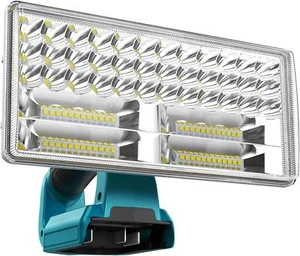 For Makita 4200LM Flood Light Spotlight 18v LED Work Light Torch Camping Light  - Picture 1 of 8