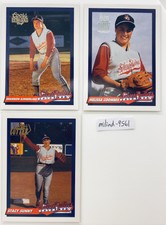 1994 Coors 3 Cards Kimberling, Coombes, Sunny Extra Gold Colorado Silver Bullets